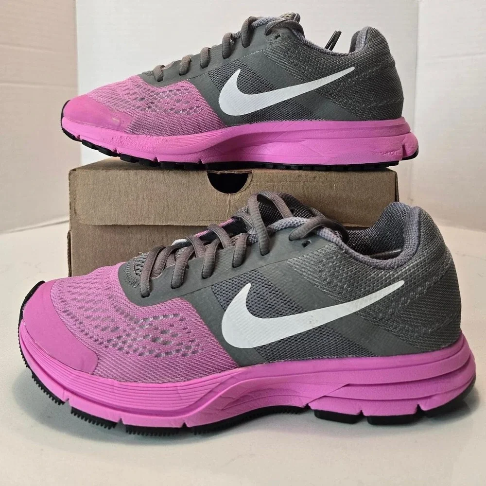 Nike Pegasus 30 trainers pink/ grey Womens shoes size 7.5